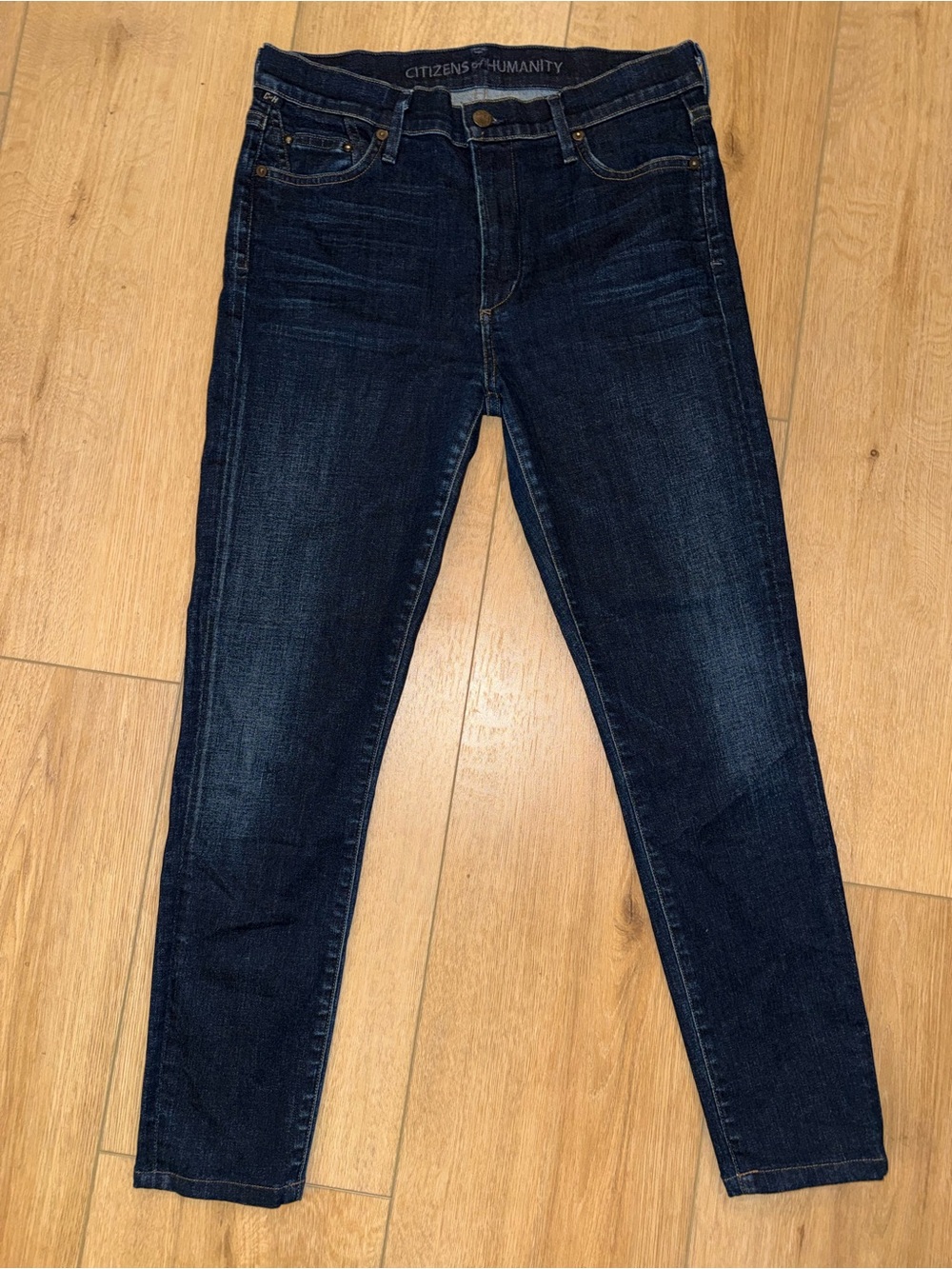Citizens of Humanity Rocket High Rise Skinny Jeans Dark Wash 30